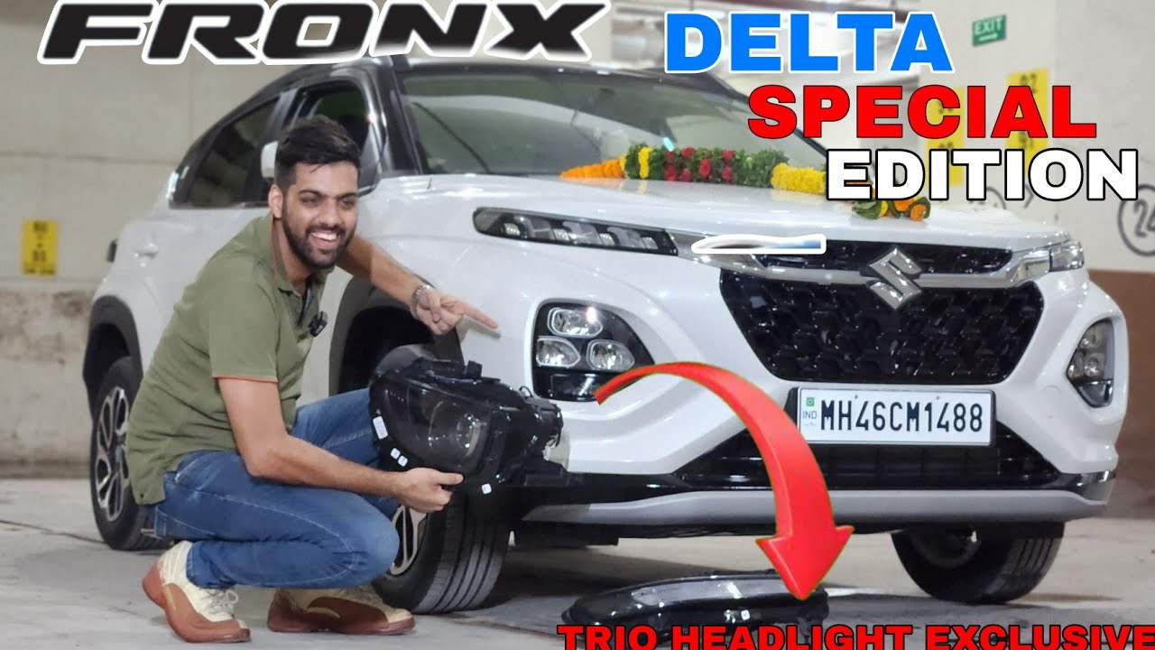 FRONX DELTA SPECIAL WITH TOP MODEL TRIO HEADLIGHT EXCLUSIVE & PERSIAN GREEN INTERIOR MODIFICATION