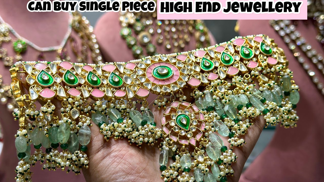 Luxury Thakkar Pachi Kundan Moissanite, Polki,Silver Replica Jewellery| Latest Bridal Jewellery2024