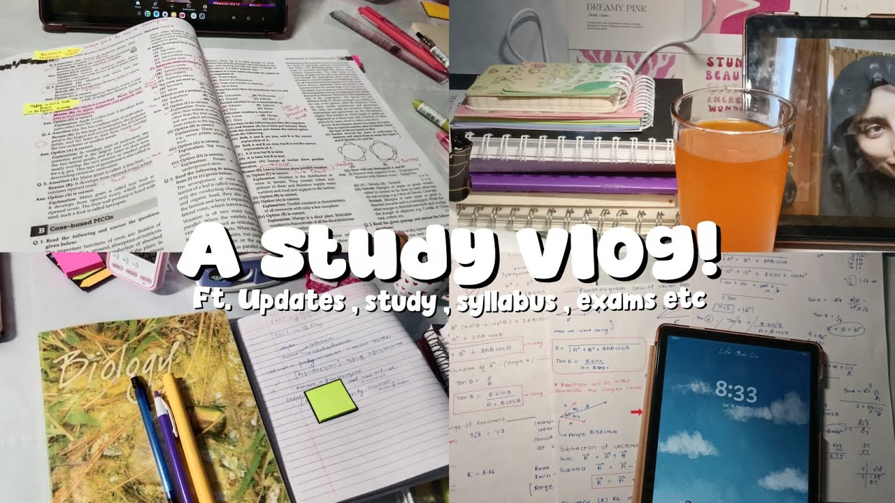 Study vlog after a long timeeee~|| indian study vlog || pcb student ✌🏻✨