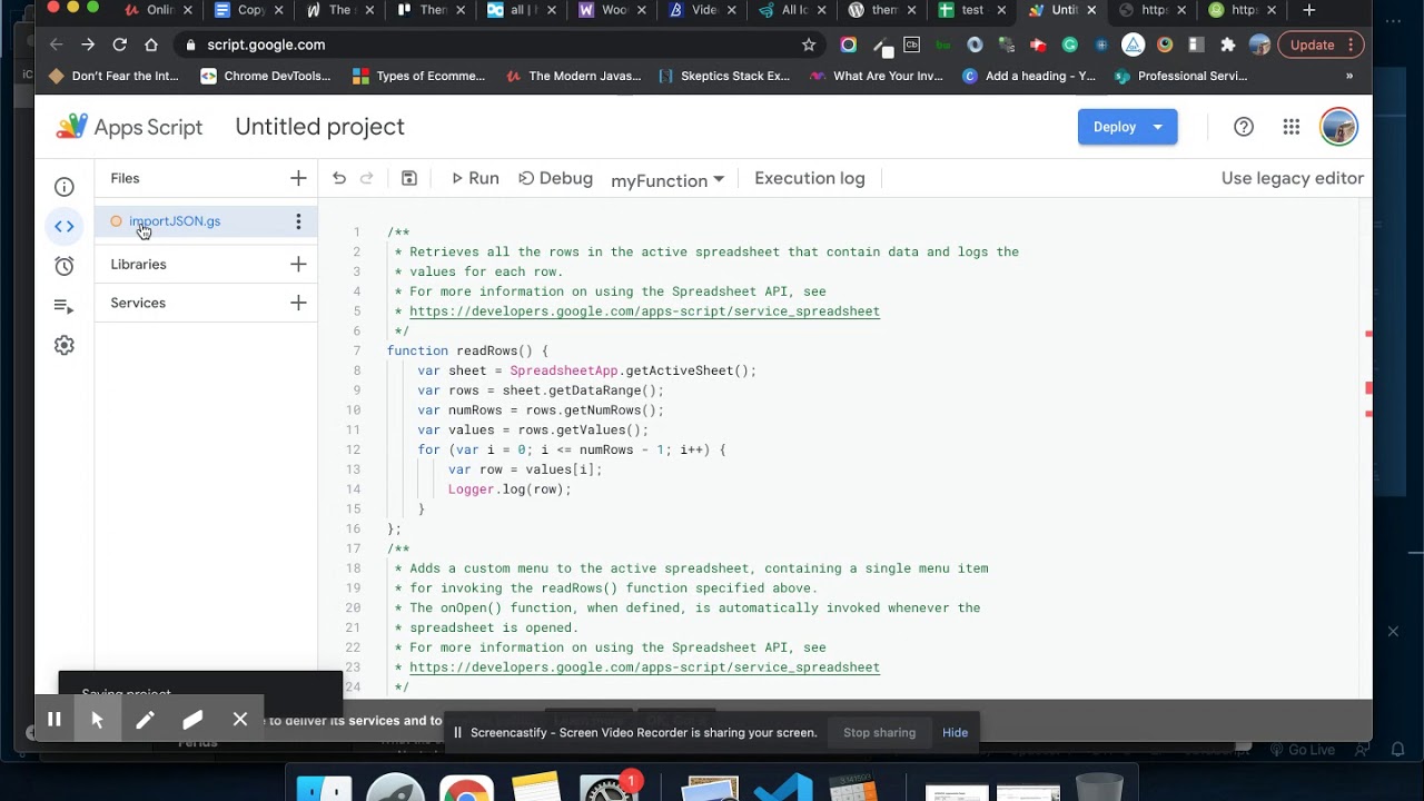 Import JSON Data Into Google Spreadsheets Fast