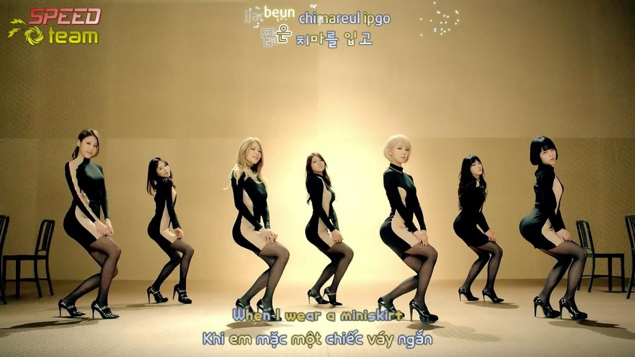 [Vietsub + Engsub + Kara] AOA (Ace Of Angels) - Miniskirt