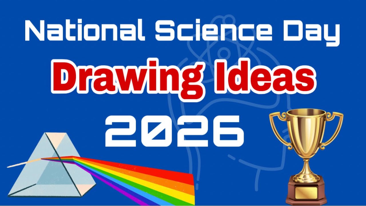 National Science day Drawing ideas 2026 | National Science day Poster ideas 2026