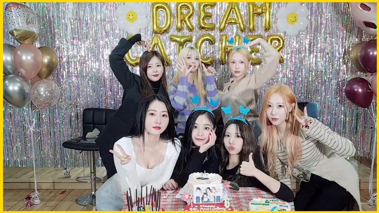 welcome to dreamcatcher's 6th anniversary live🥰 드림캐쳐 6주년 라이브 환영합니다~