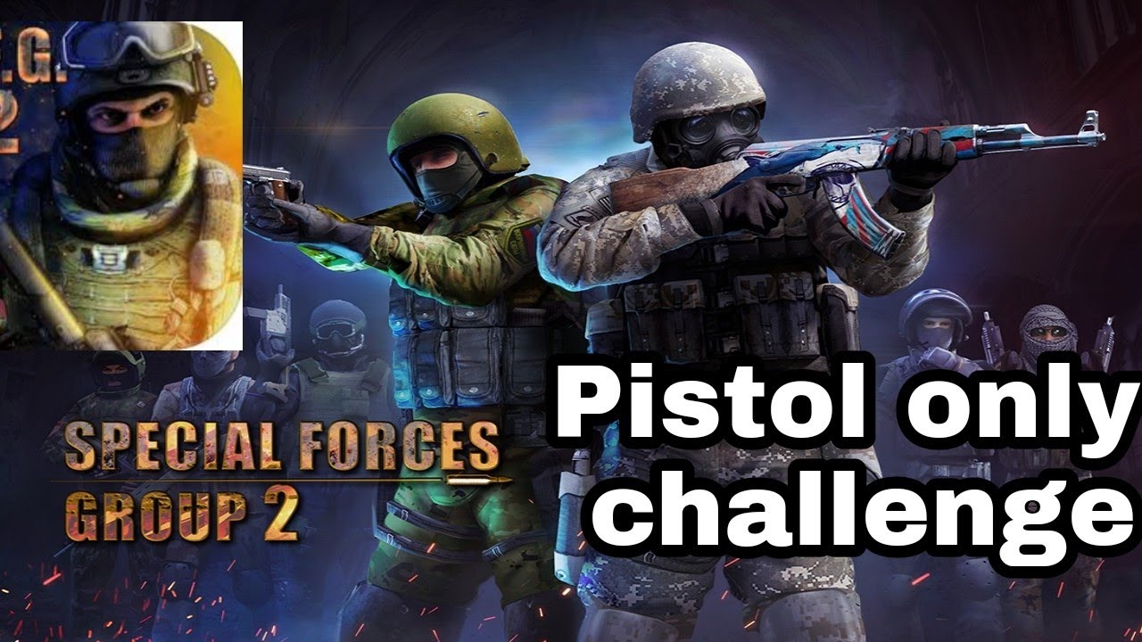 special forces group 2 / pistol only challenge