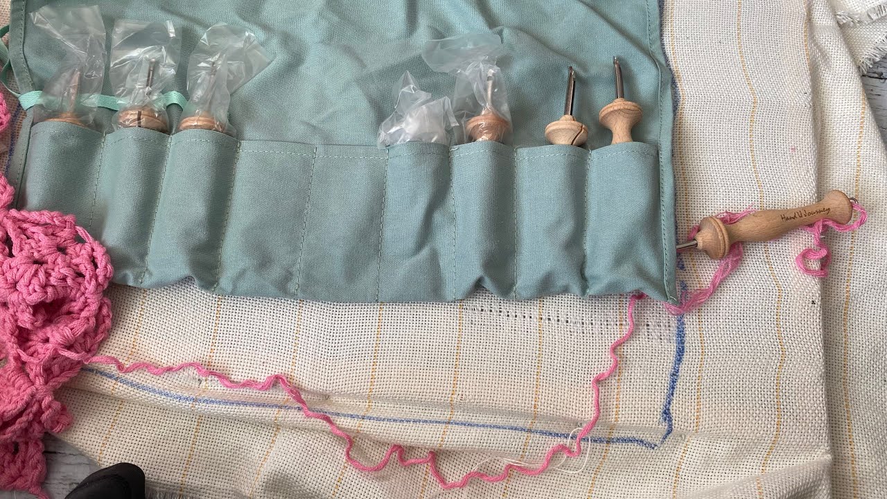 Review of 🤍 Punch needle Hobbii and Temu Unboxing🧶💉January 28, 2025