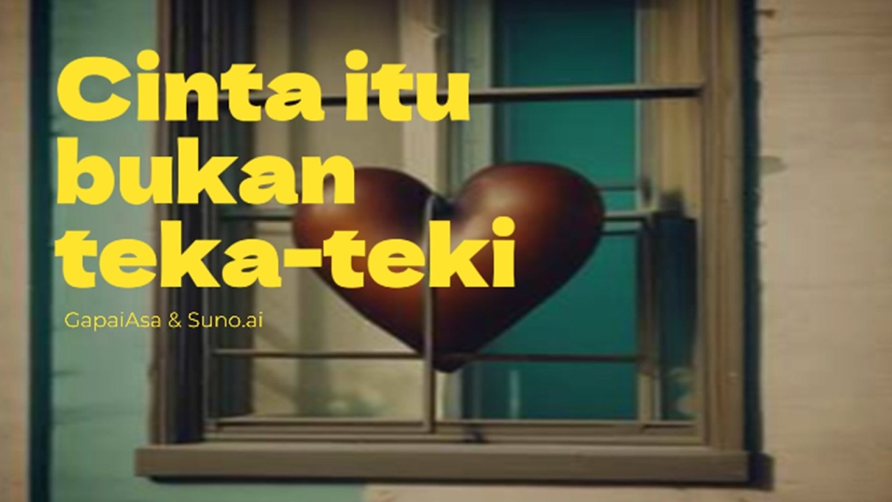 Cinta itu bukan teka-teki | GapaiAsa & Suno AI – Subscribe, Like & Share for More Vibes