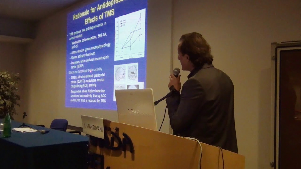 ANTONIO MANTOVANI La TMS in Psichiatria