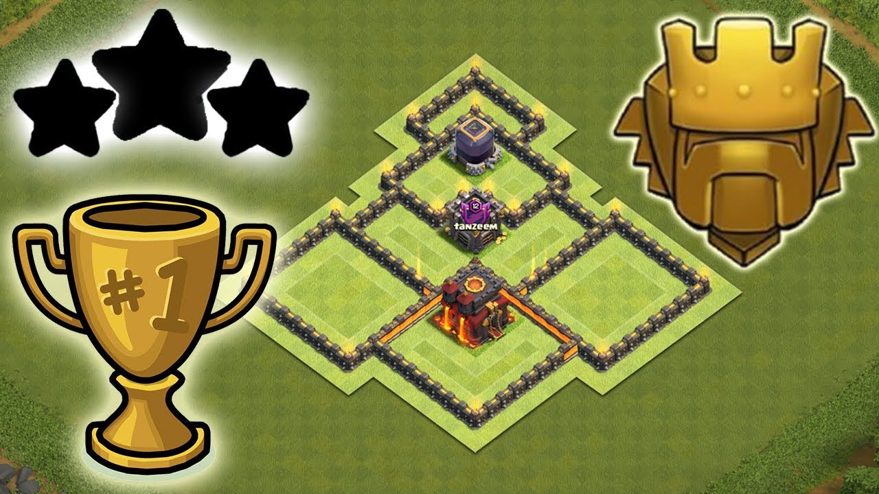 Town Hall 10 (th10) Trophy Base 2020 Tested In Champion Best Coc Hybrid Base Clash Of CLans