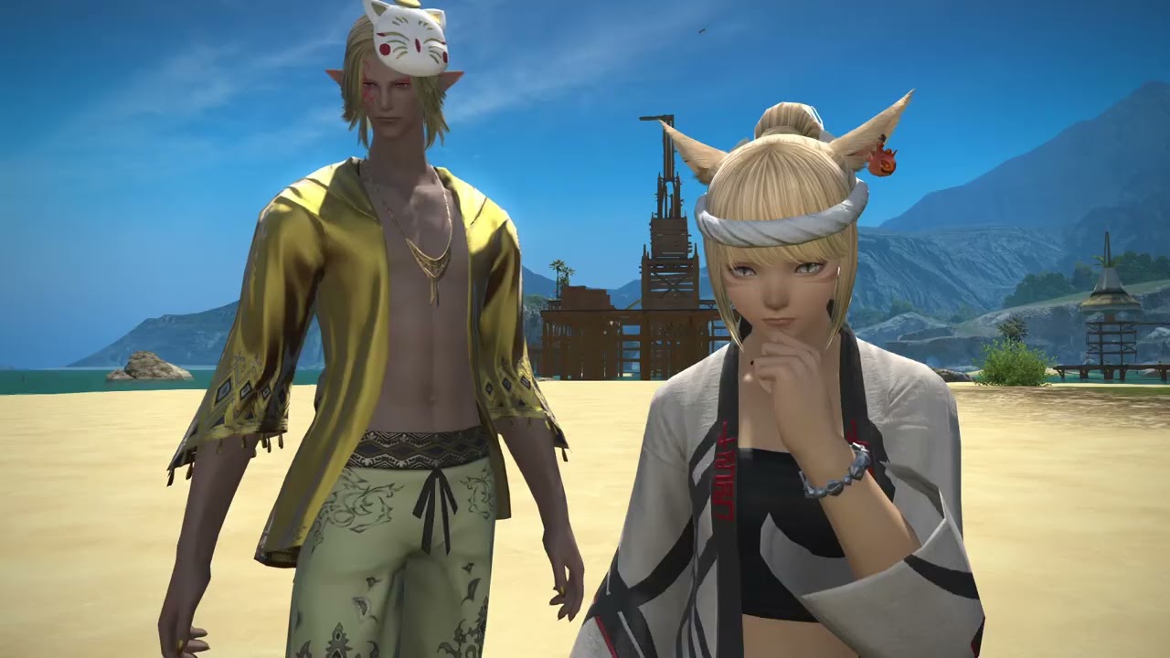 FFXIV Moonfire Faire 2024 - Fire Red, Beast Green