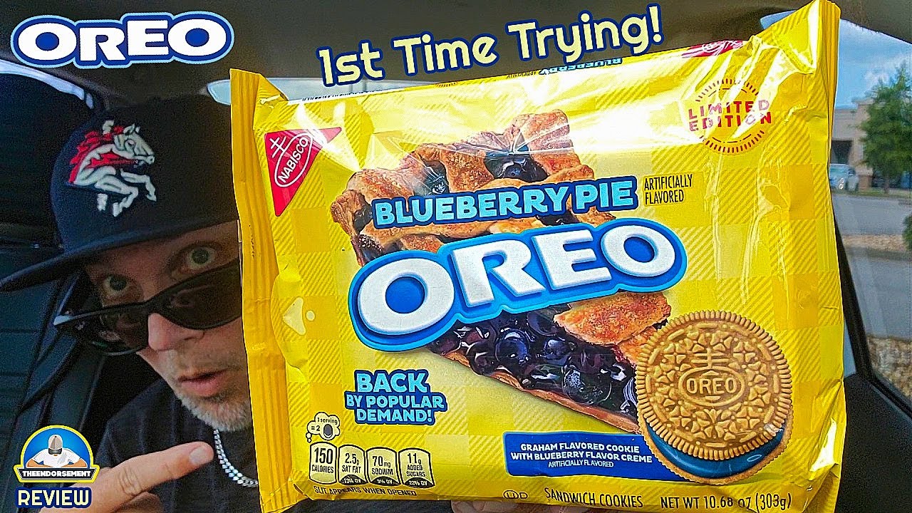 Blueberry Pie Oreo&reg; Cookies Review! 🫐🍪 | BACK in 2025! | 1st Time Trying! | theendorsement