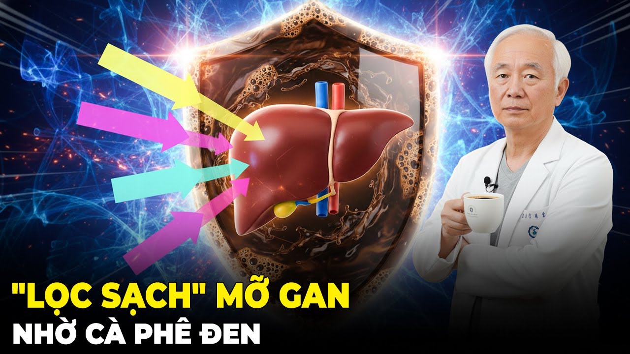 “LÀM SẠCH” Mỡ Trong Gan Nhờ Uống Cà Phê Đen