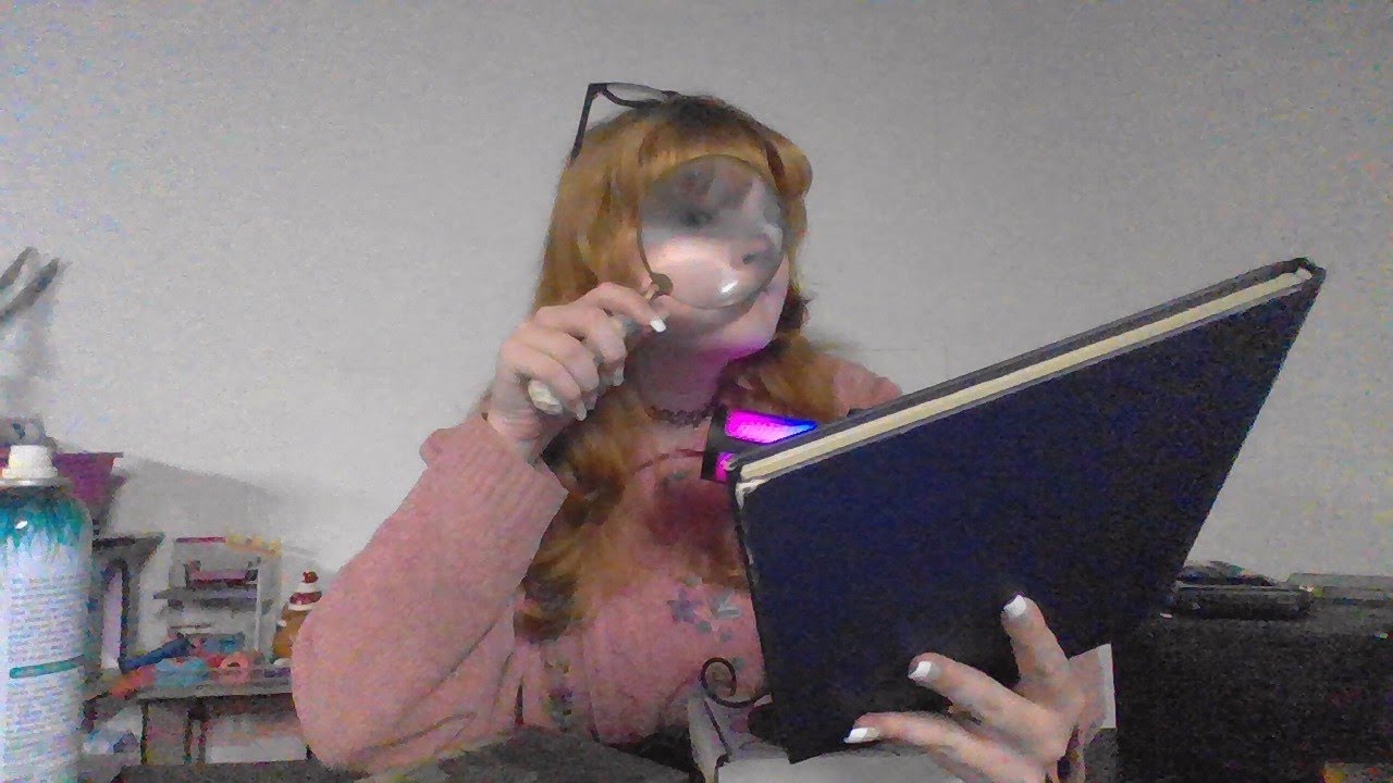 ASMR You Sell Your Books to a Collector (book scratching and tapping)(Rambling)(Whispers)