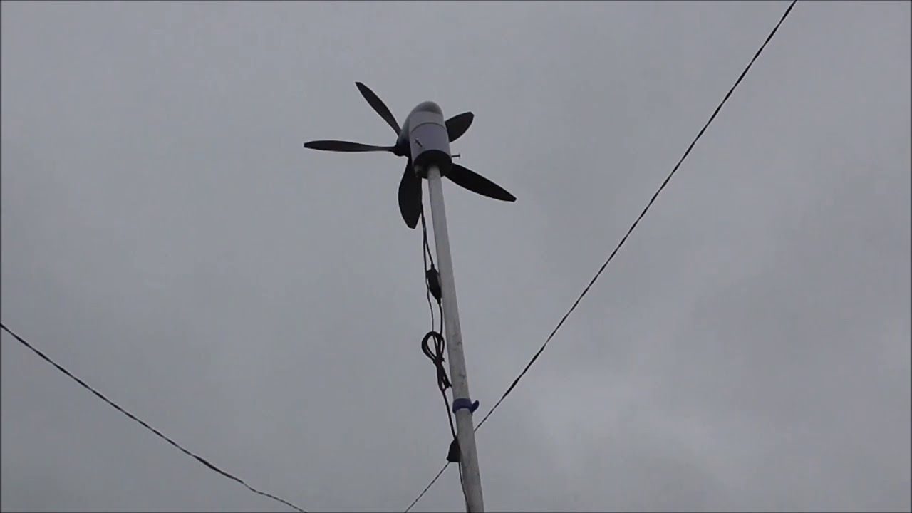 Cutting Edge Portable Wind Turbine Test No.1