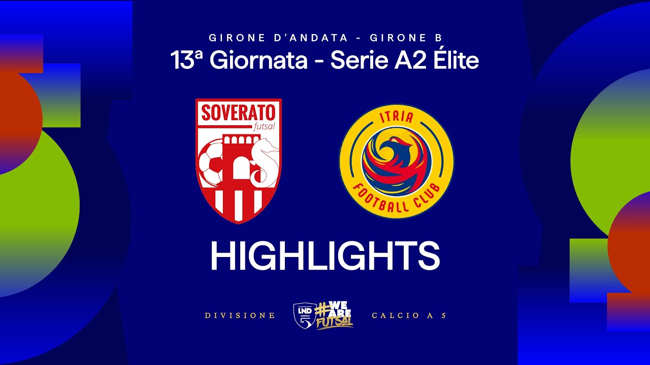 Soverato Futsal-Itria 3-6 | Gol e highlights | 13ª giornata | Serie A2 Élite 25/26 - Girone B