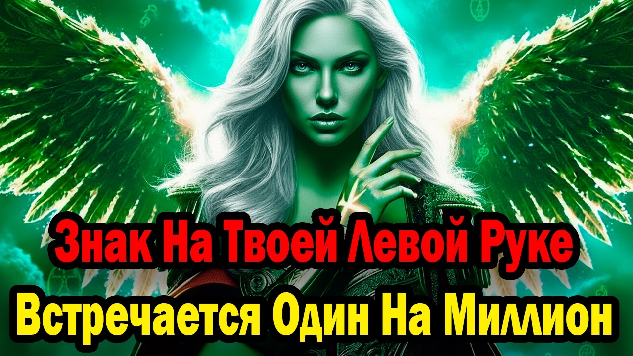 Избранный, Только У Одного Из Миллиона Есть Этот Знак На Левой Руке