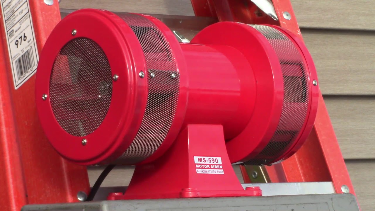 MS-590 Growl, Alert, Attack, Fast Wail | Augusta, WI