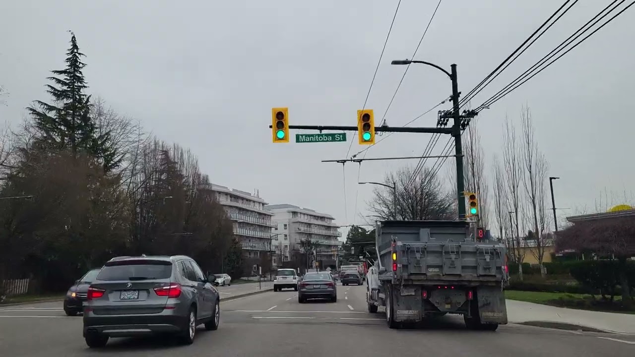 Driving from Vancouver International Airport(yvr) to New Westminster BC 🇨🇦 2025