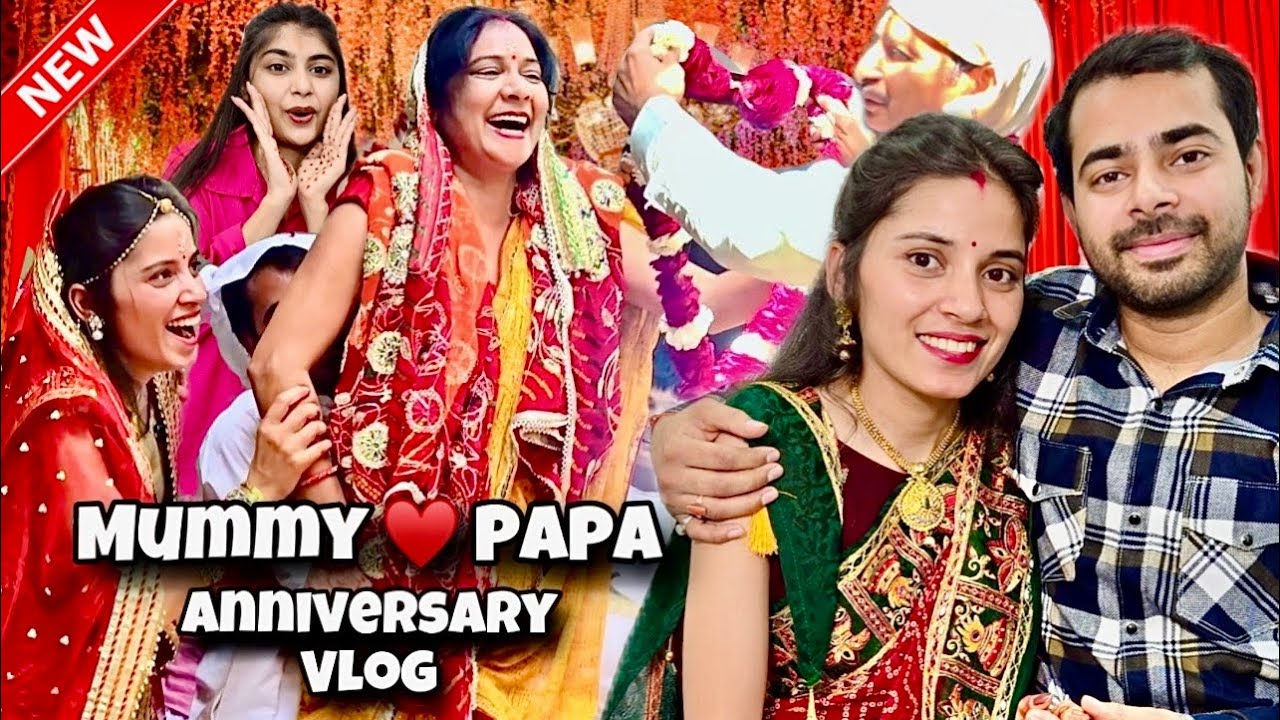 Mummy 💞 Papa Anniversary Celebration 🥳 Keshav shashi Vlogs 🤪 Family Vlogs #familyvlog #vlog