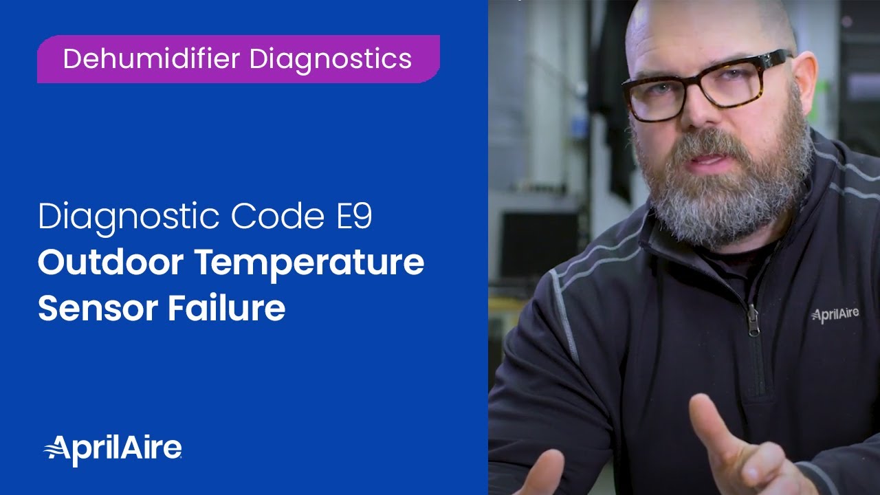Diagnostic Code E9 &ndash; Outdoor Temperature Sensor Failure