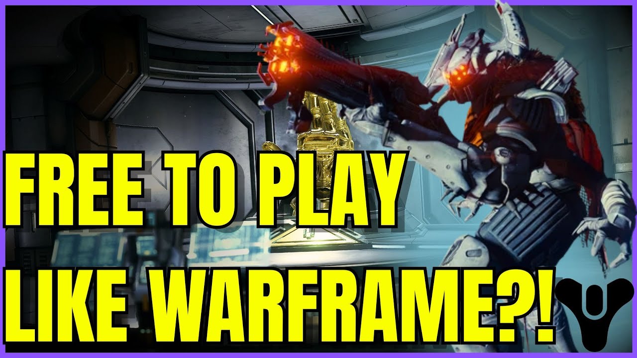 Destiny ДОЛЖНА стать бесплатной, как Warframe