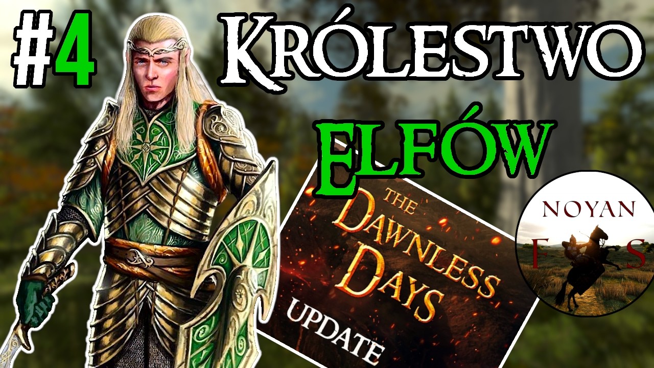 Walka o przetrwanie! XD (LEŚNE ELFY🏹) | The Dawnless Days Total War | #4