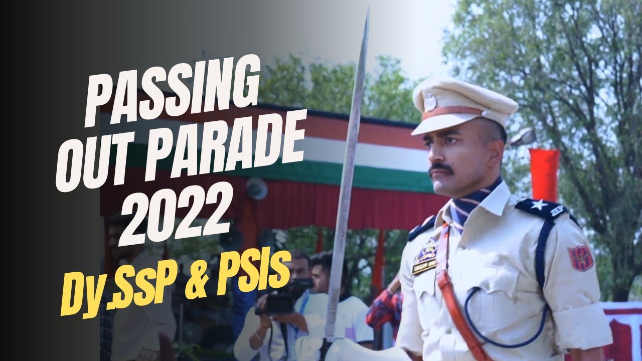 J&K Police Academy Udhampur I Passing Out Parade 2022 I Sub Inspector Training I  PTC Udhampur