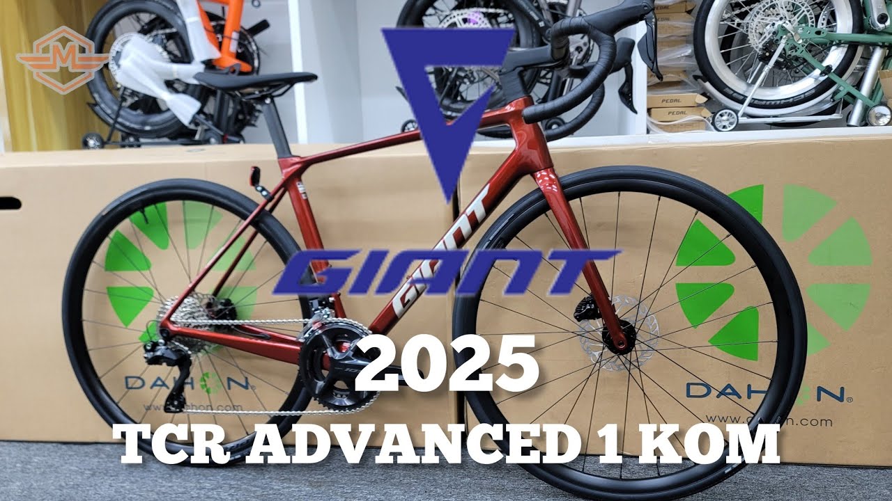 GIANT TCR ADVANCED 1 KOM 2025 😉《mbike 睇車兵團》🍻 多謝車友選擇mbike購買成車 #308