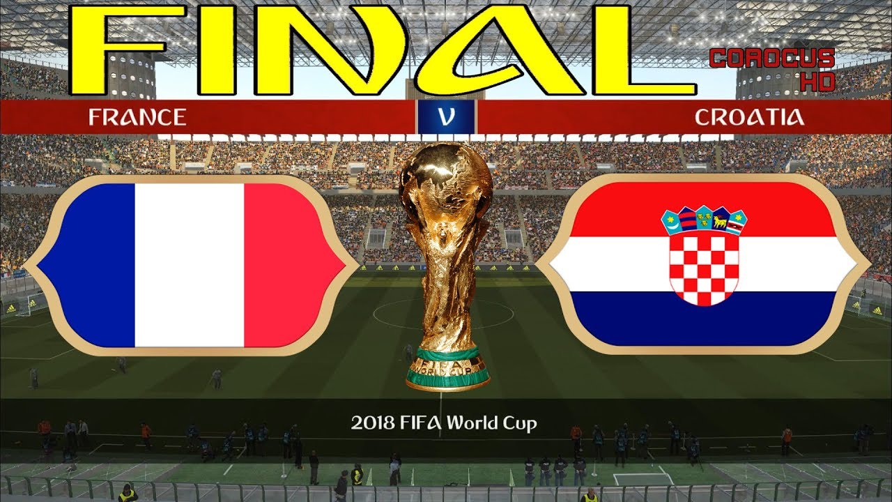 2018 FIFA World Cup FINAL - FRANCE v CROATIA - PES 2018