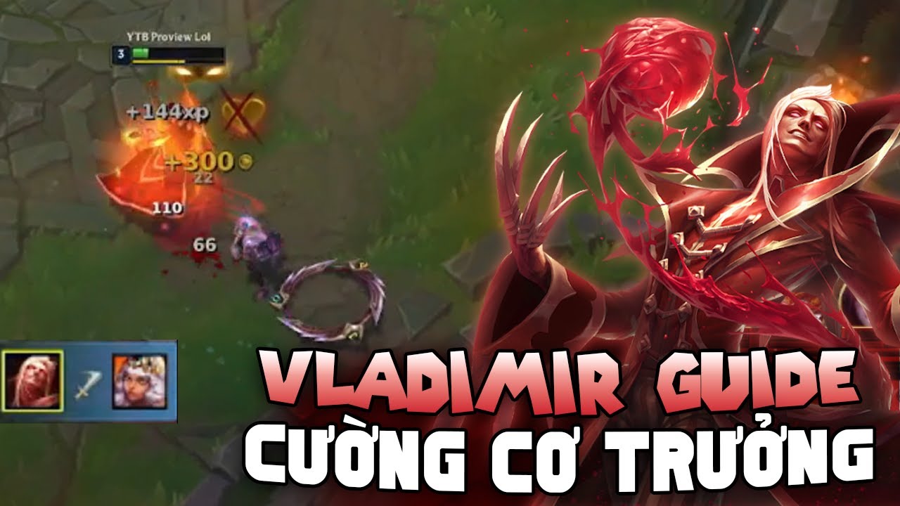 Vladimir Guide #8 - Luyện Tập Với Qiyana Mid Để Đối Đầu Cuờng Cơ Trưởng