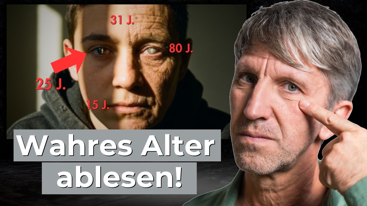 Dein Gesicht verrät dein WAHRES Alter! (& So siehst DU es)