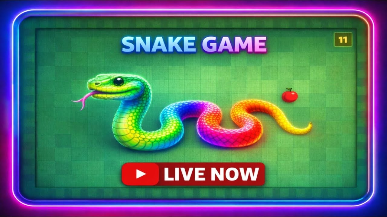 Snake Game Live Hindi 🐍 | High Score Todne Ka Challenge!