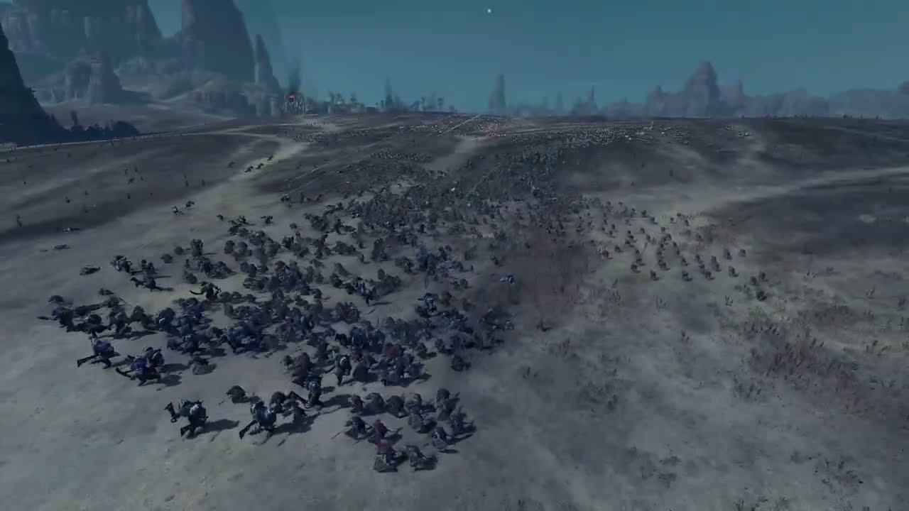 QUEEK HEADTAKER vs ORC WARBOSS! | Battle of Valaya's Sorrow | Total War Warhammer