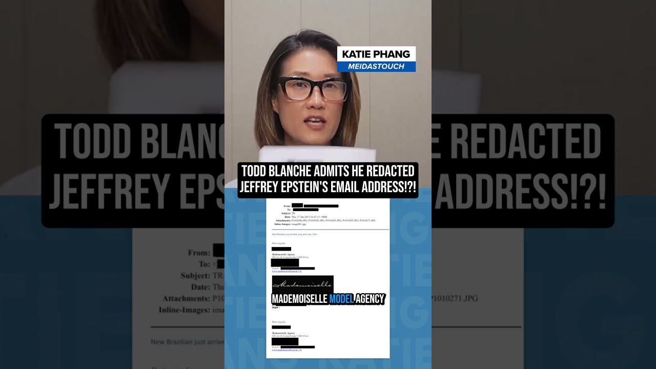 Blanche ADMITS He REDACTED Jeffrey Epstein From The Files!?