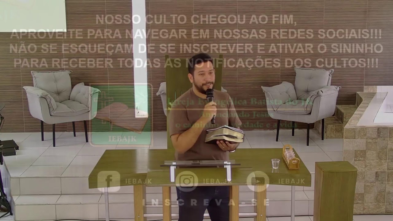 Culto Dominical e EBD - 22.02.2026
