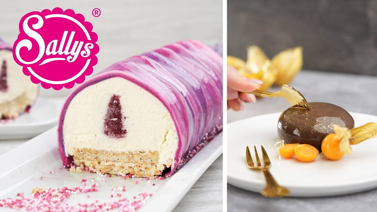 Mirror Glaze Torte / wie wird sie gefüllt? Sallys Basics / Sallys Welt