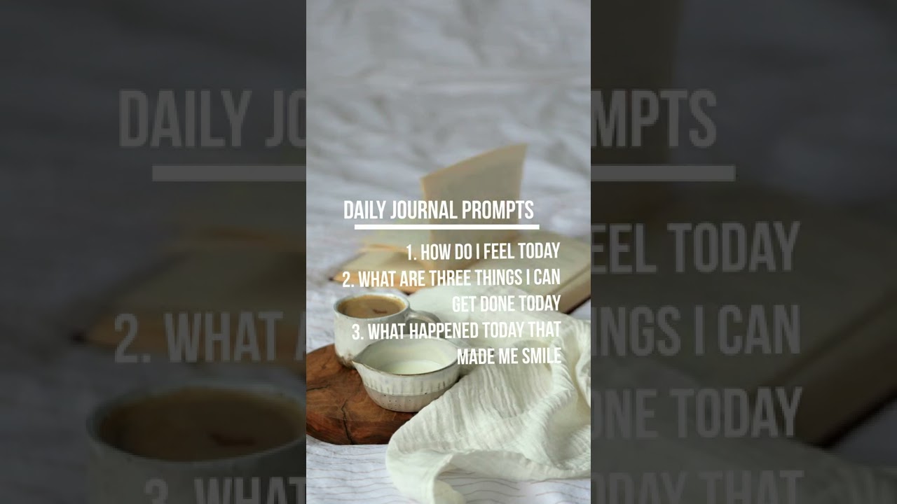 Daily Journal Prompt