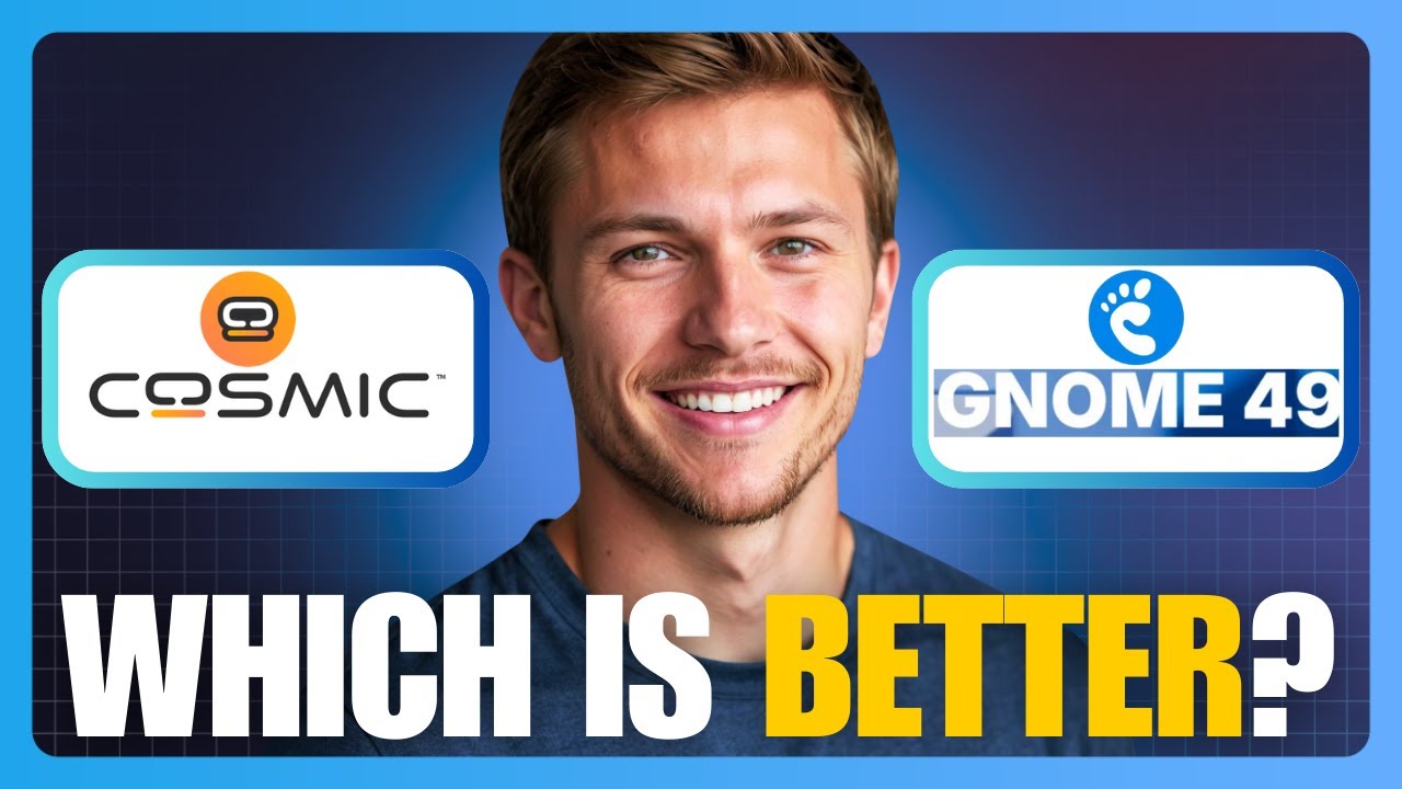 COSMIC vs GNOME 49: RAM Usage Will Shock You (2026)