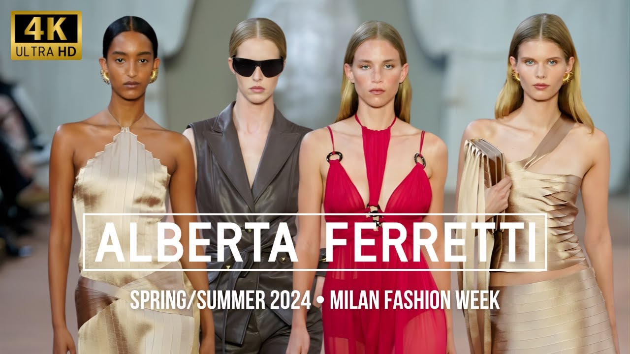 ALBERTA FERRETTI Spring Summer 2024: Haute Couture and Elegance