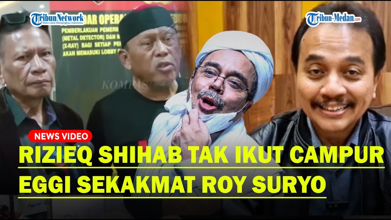 EGGI SUDJANA Tegaskan Laporan ke Roy Suryo Cs Urusan Pribadi