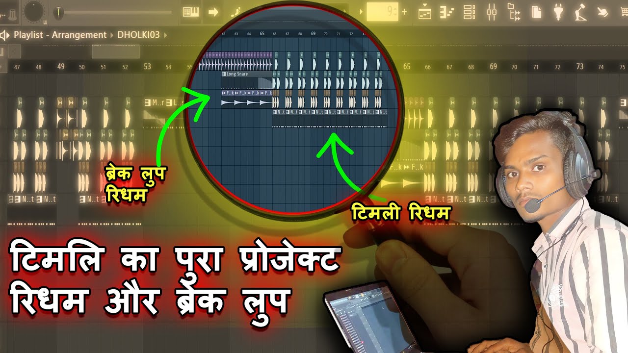 लौ..आ गया। टिमलि का पुरा प्रोजेक्ट रिधम और ब्रेक लुप ।Timli Flp Full Project 2026