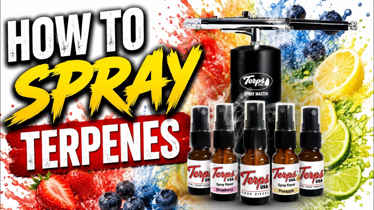 Terpene Spray   Terps USA Directions