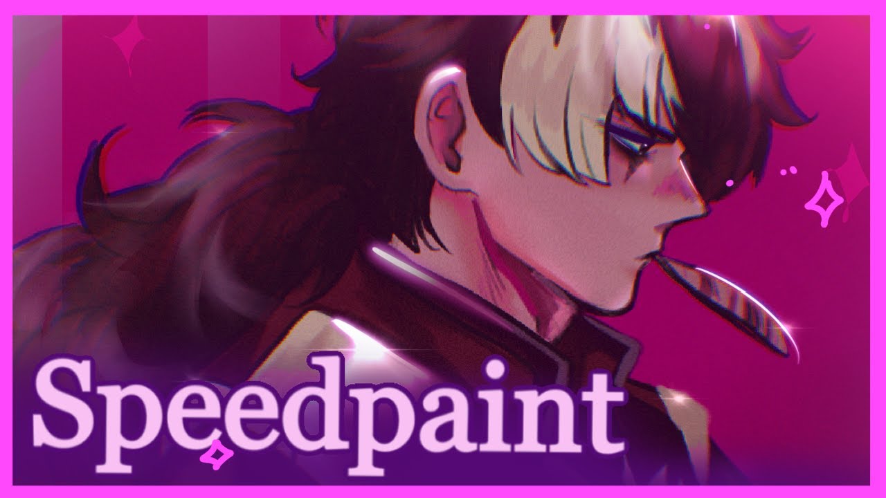 Ace Attorney Speedpaint || Blackquill || Procreate