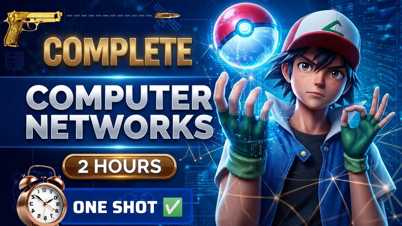 Complete Computer Networks (CN) in ONE SHOT 🔥 | Semester Exam 2026 | MAKAUT