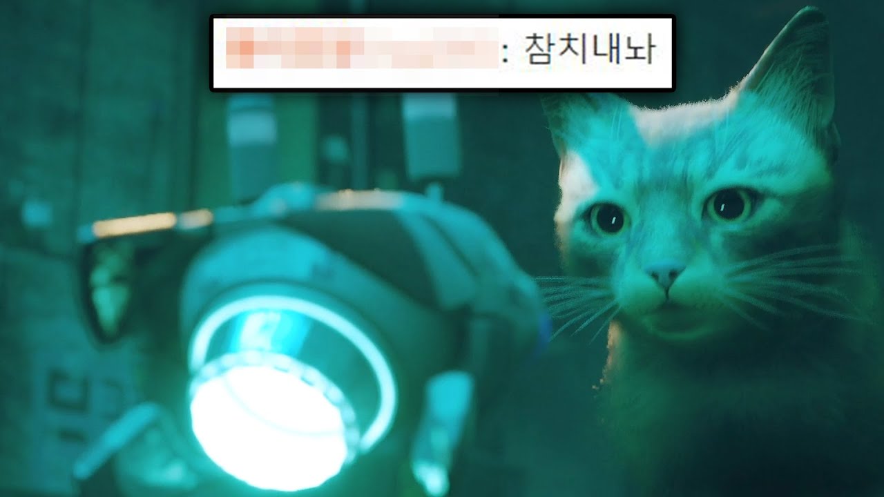 그래픽,몰입감,스토리 전부 냥쩌는 명작나옴, 길고양이 게임 STRAY