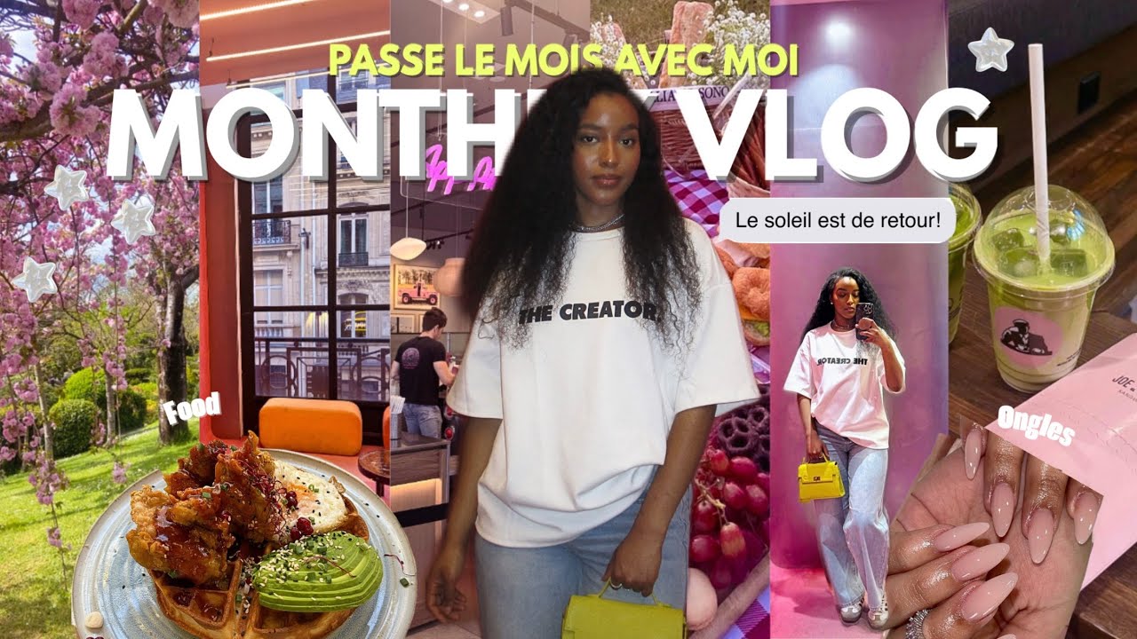MONTHLY VLOG : SHOPPING, RESTOS, MANUCURE, SHOOTING…