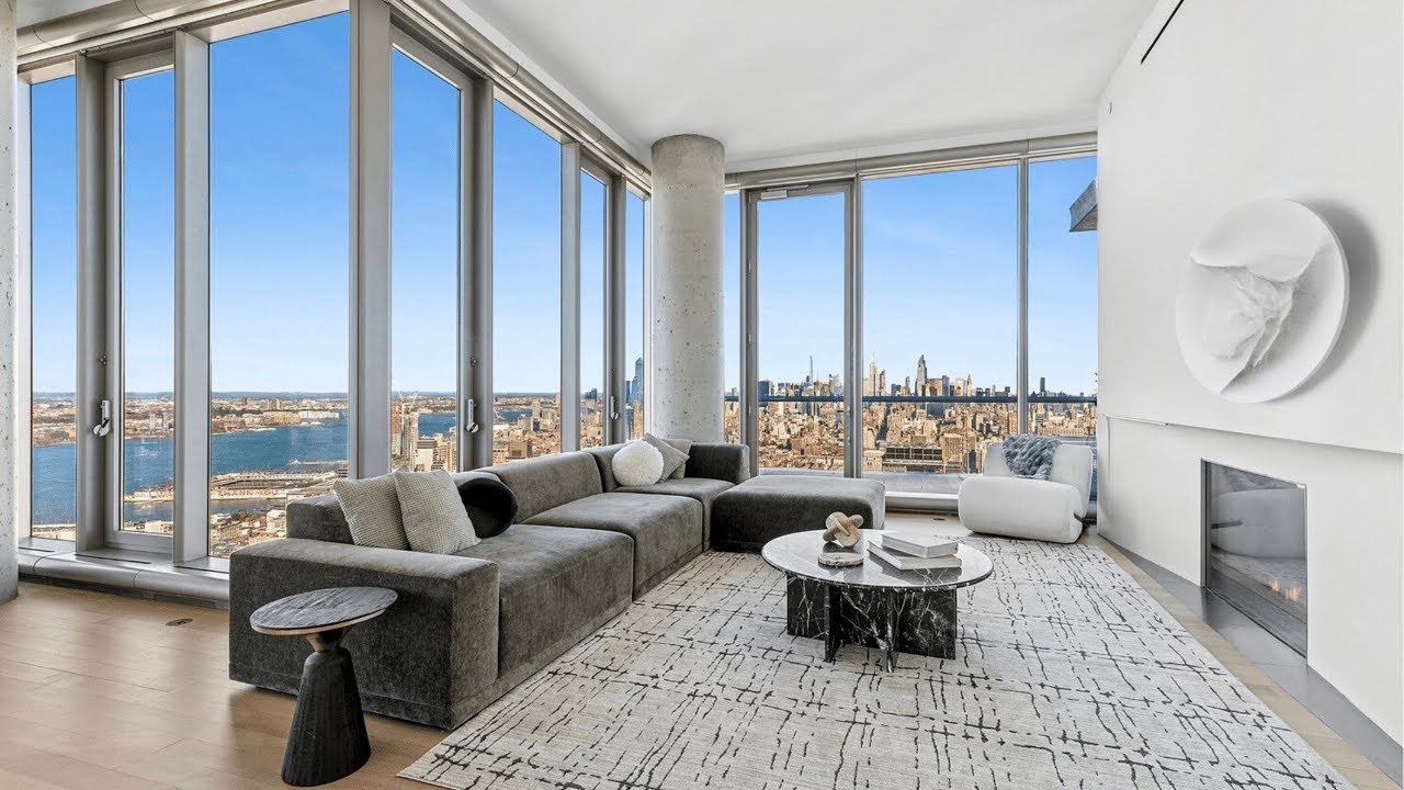 Внутри резиденции 56 Leonard Sky Residence с частными террасами и потрясающим видом на городской ...