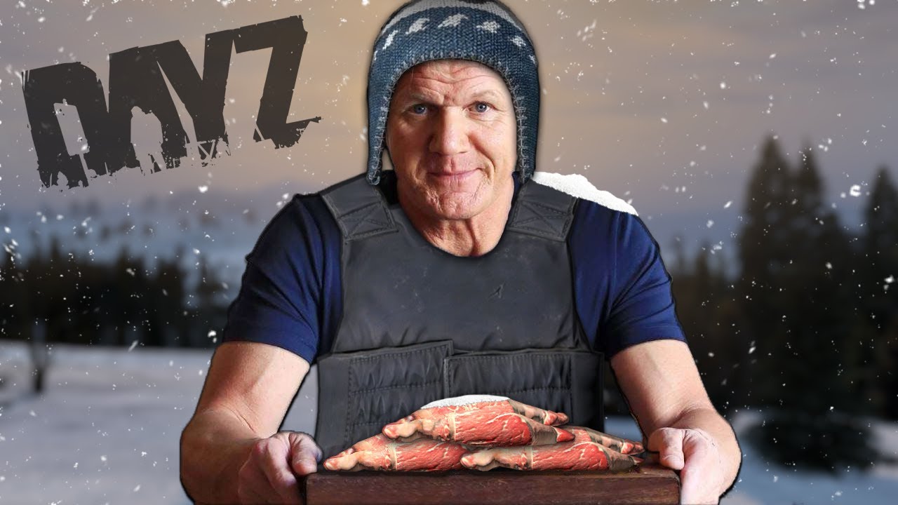 Feeding HUMAN MEAT to people in DayZ