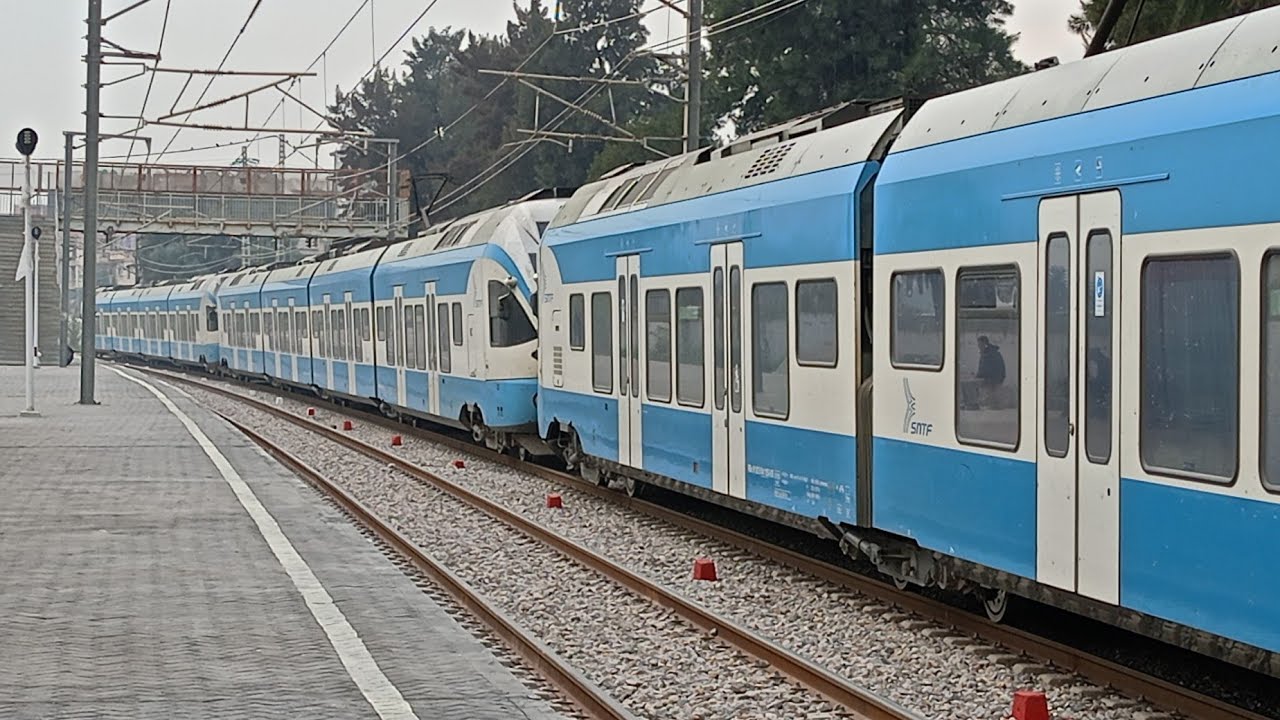 Compilation of Stadler FLIRT crossings at Hai Fetal and Bouroumi, Wilaya of Blida.