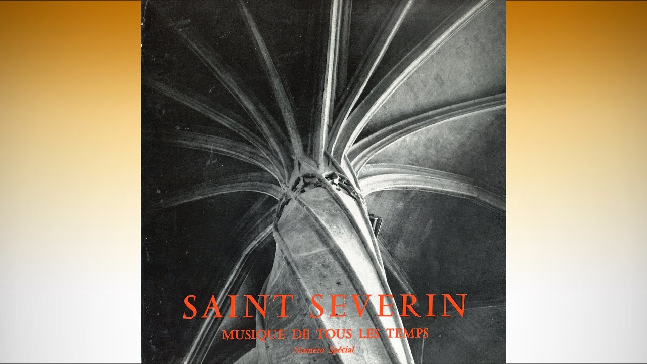 Michel Chapuis at the organ of Saint Séverin in Paris | Johann Sebastian Bach, Orgelbüchlein