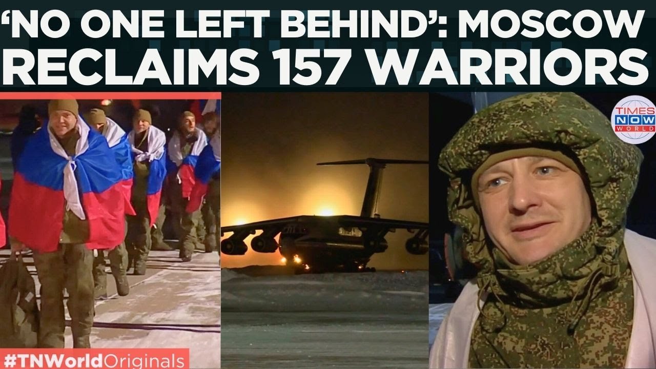 MASSIVE POW SWAP: Russian Soldiers Gets Emotional After Freedom From Captivity | World News